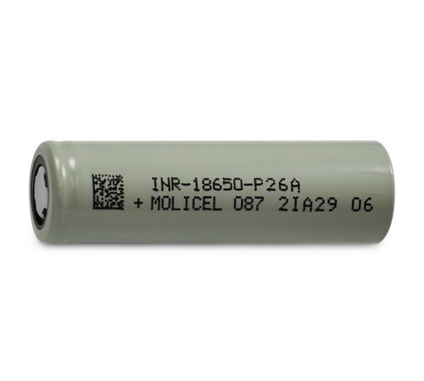 Molicel P26A 18650 2600mAh 35A Battery